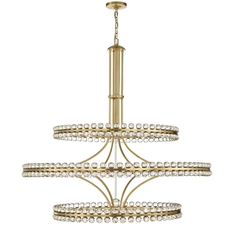 Crystorama CLO-8000 Clover 24 Light Chandelier - Parent