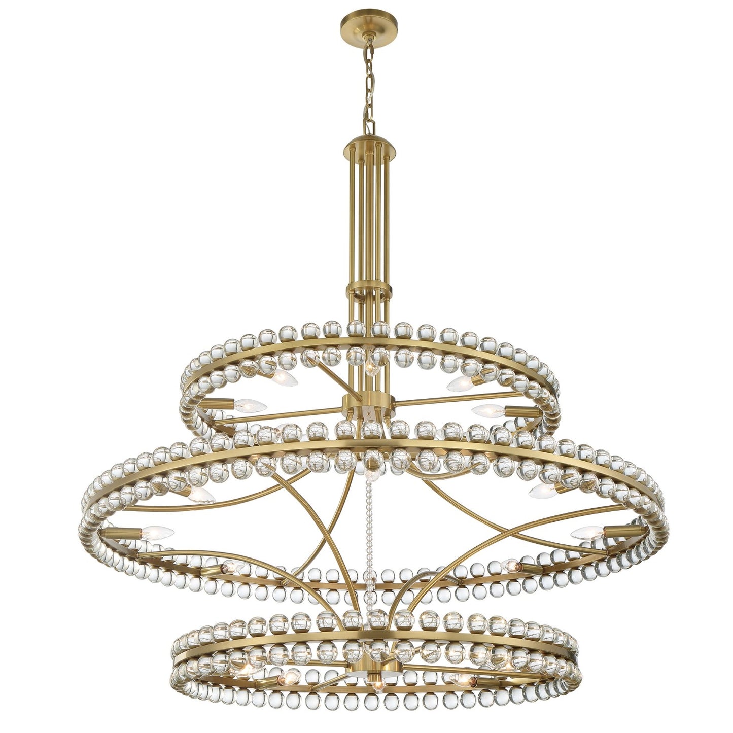 Crystorama CLO-8000 Clover 24 Light Chandelier - Parent