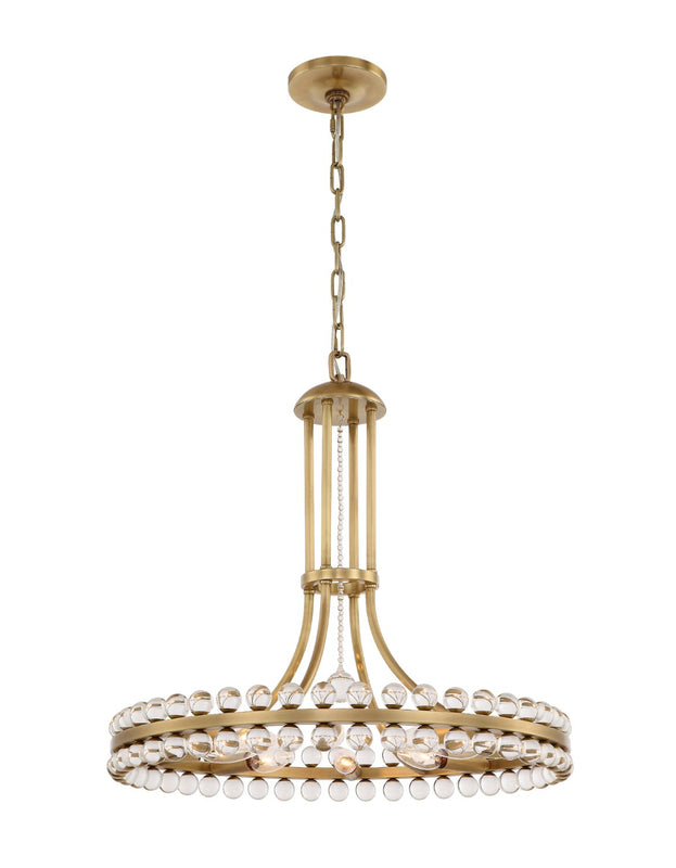 Crystorama CLO-8898 Clover 8 Light Chandelier - Parent