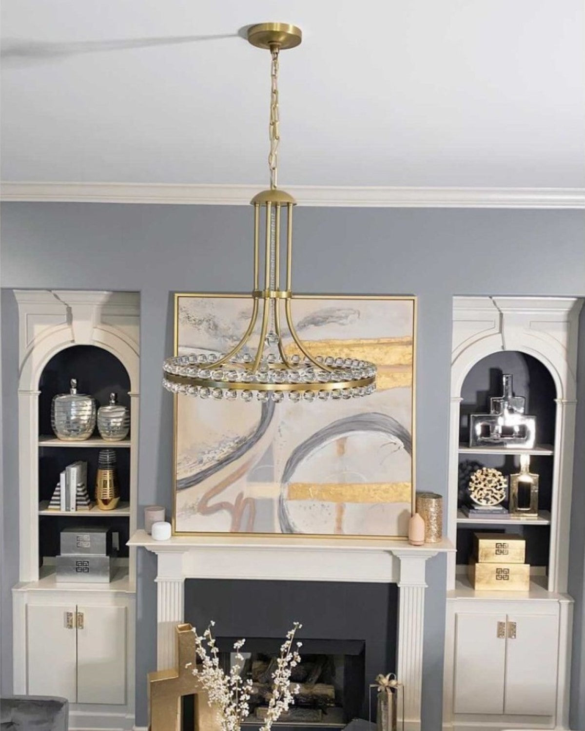 Crystorama CLO-8898 Clover 8 Light Chandelier