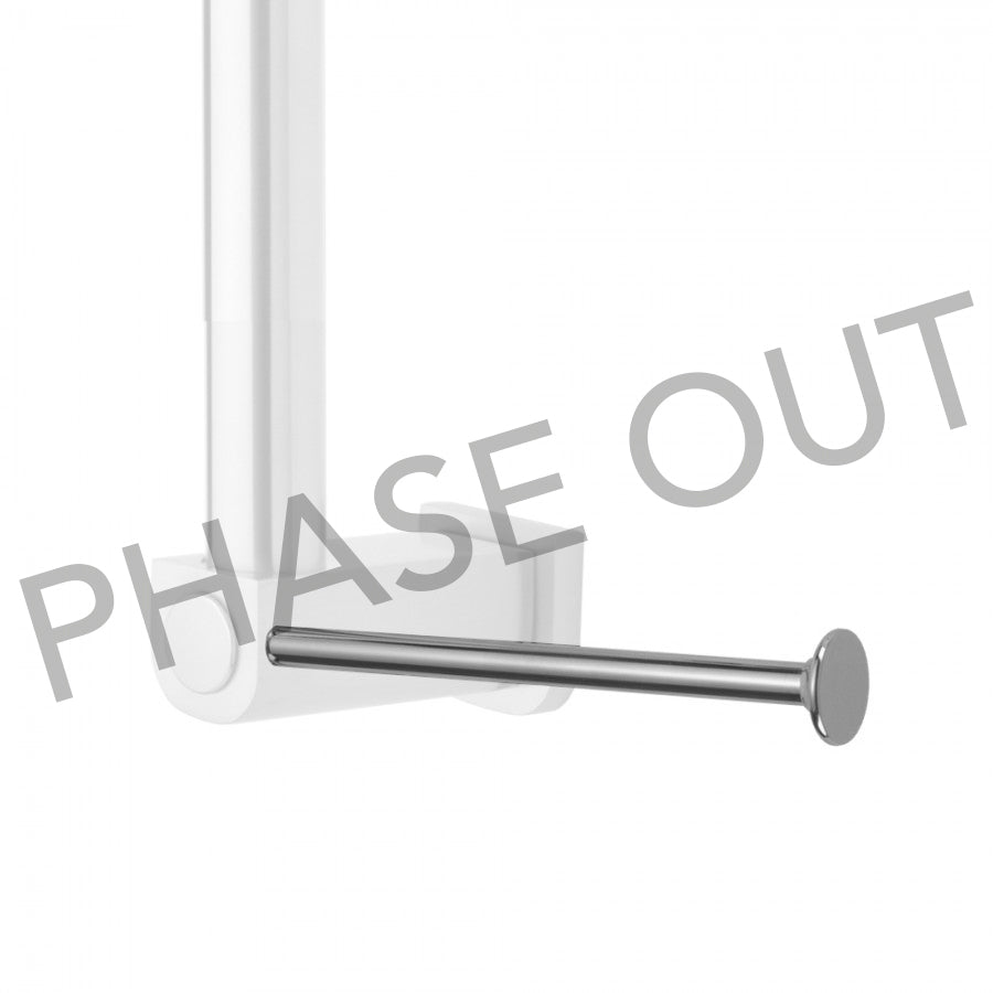 Jaclo CNTPR90 Vertical Right Contemporary Grab Bar Toilet Paper Or Wash Cloth Holder - Parent