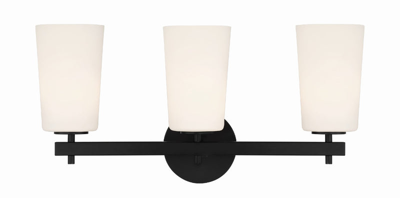 Crystorama COL-103 Colton 3 Light Wall Mount