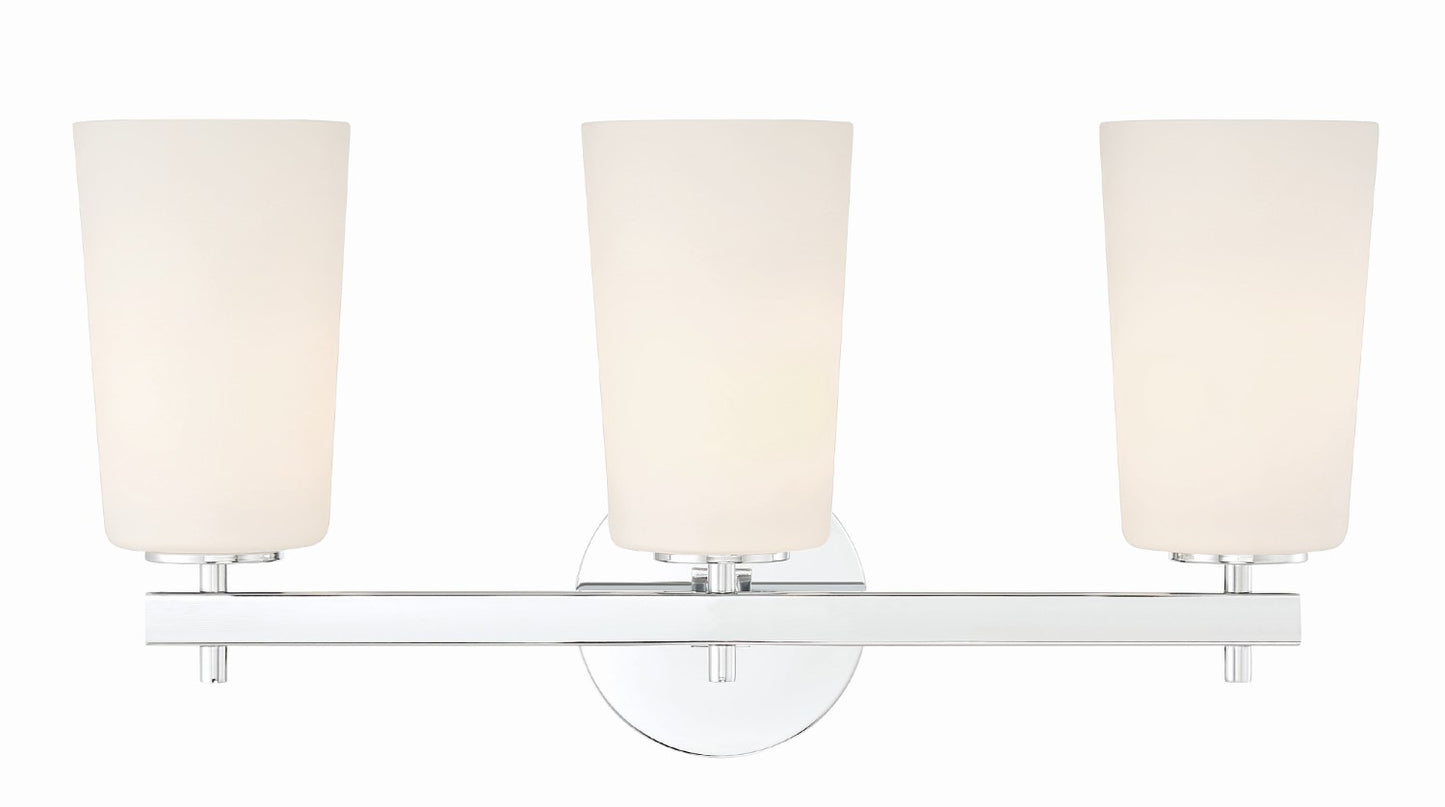 Crystorama COL-103 Colton 3 Light Wall Mount