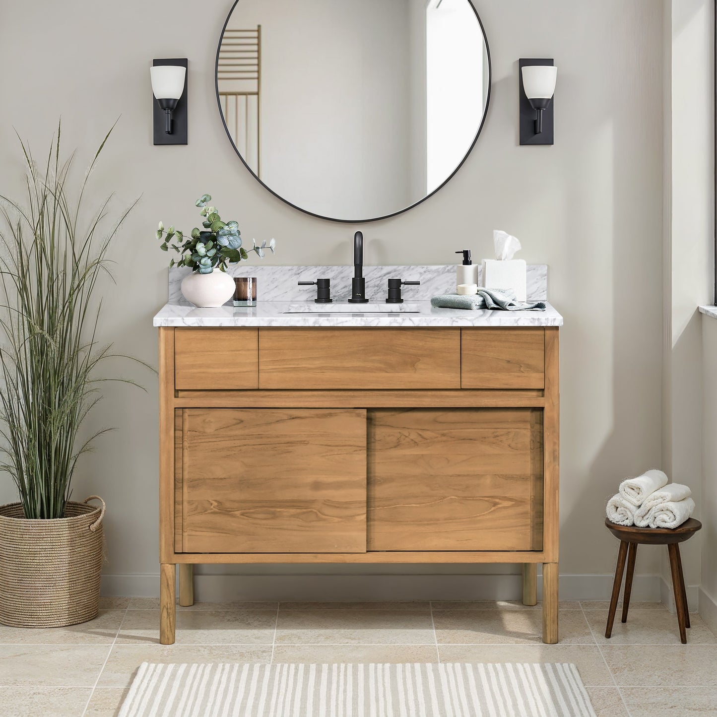 Avanity COLBIE-VS43-NTColbie 43 in. Single Sink Bathroom Vanity with Top - Parent