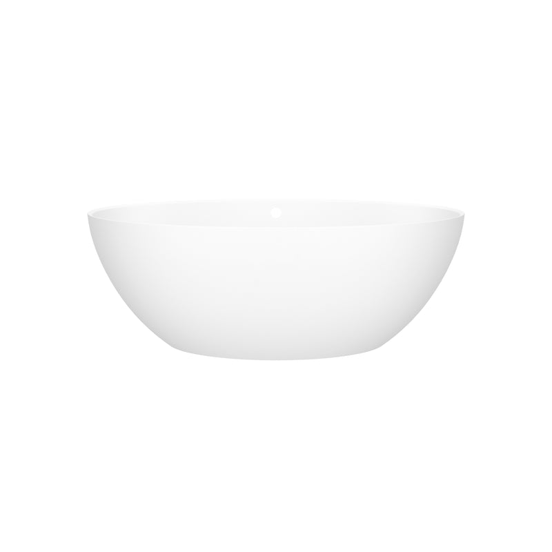 Victoria + Albert CORM-N-SM-OF 59" x 32" Freestanding Soaking Bathtub With Void