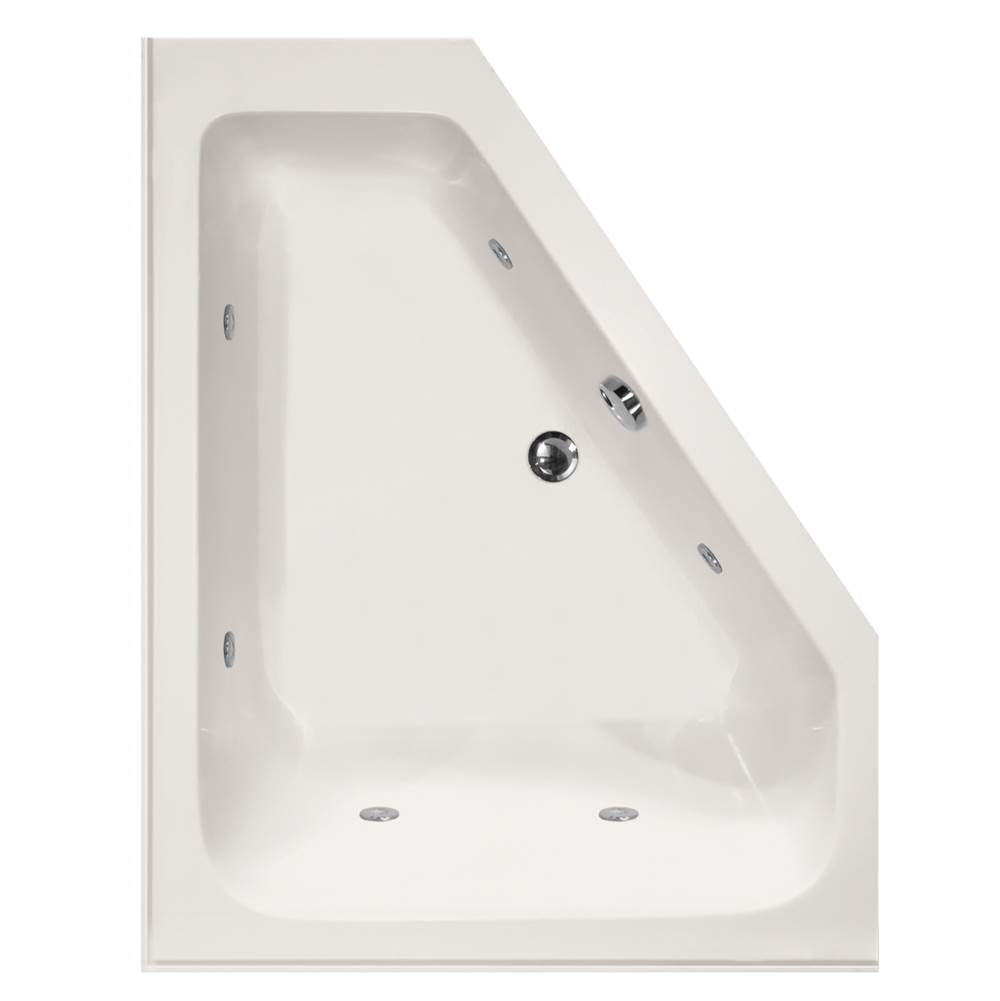 Hydro Systems COU6048AWP-RH Courtney 60 X 48 Acrylic Whirlpool Jet Tub System Right Hand Tub