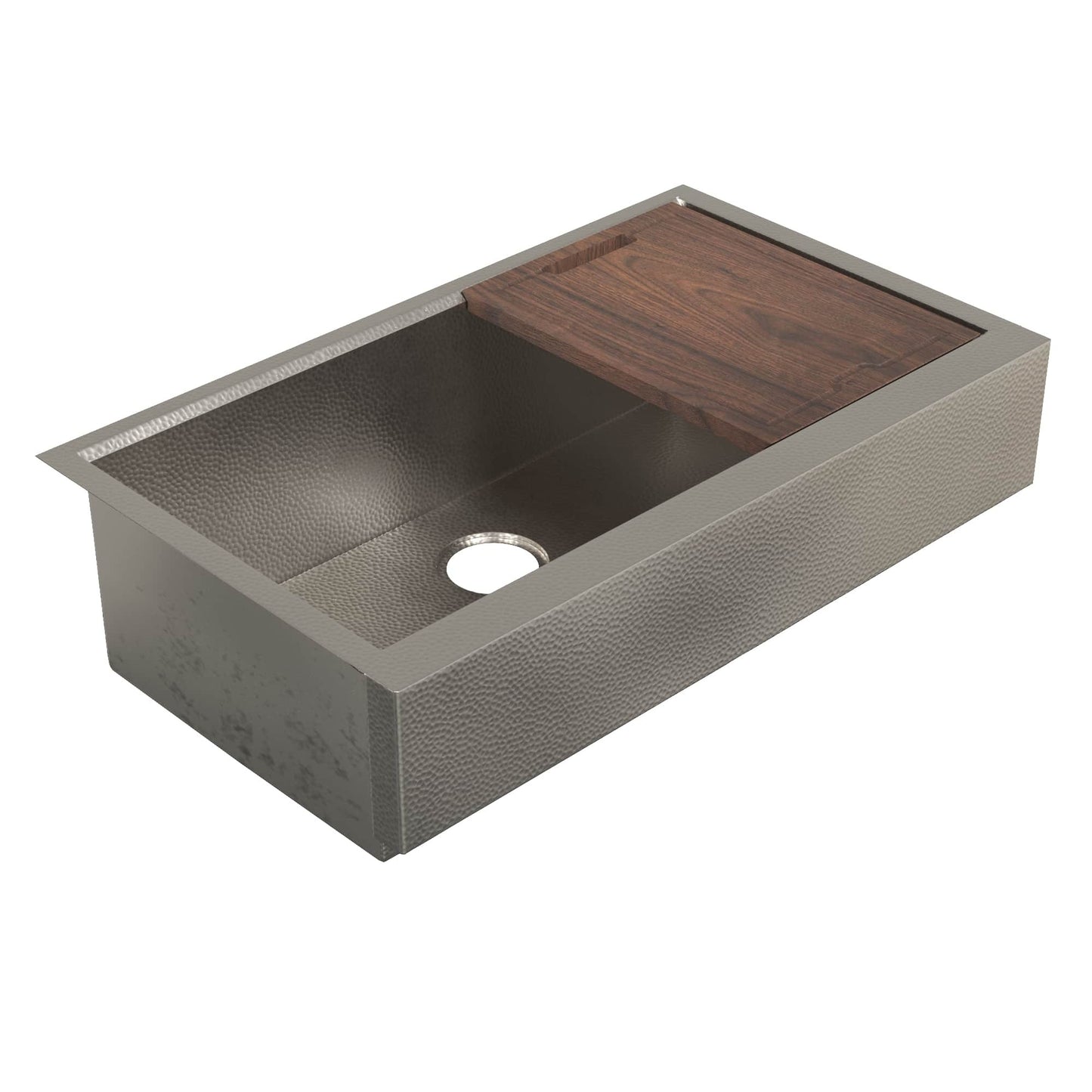 Native Trails CPKG591 Paragon Concierge In Brushed Nickel With Cutting Board