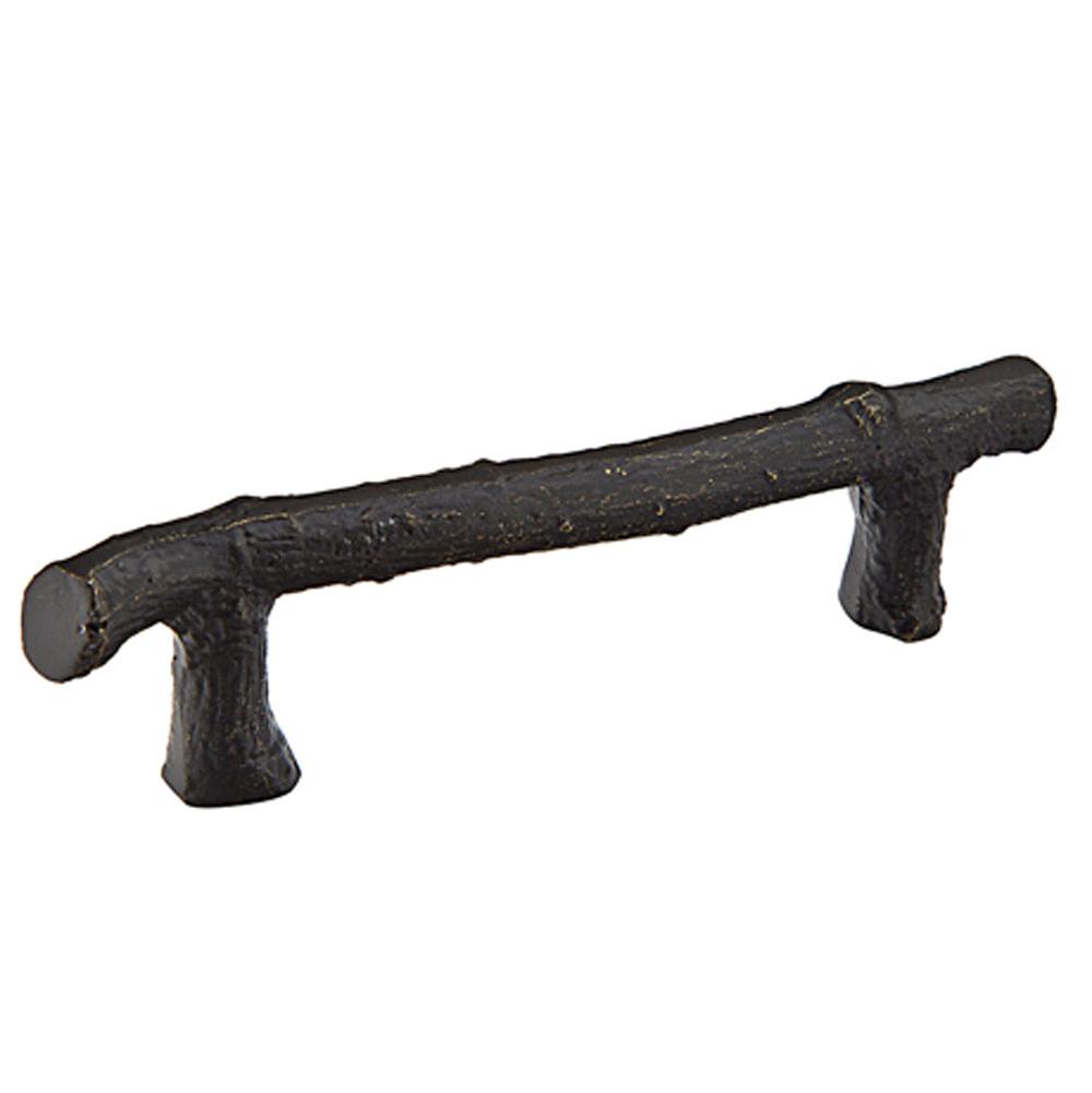Emtek Sandcast Bronze Twig Pull Center To Center - Parent