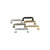Emtek Ribbon And Reed Fixed Pull - Estate Center To Center - Parent