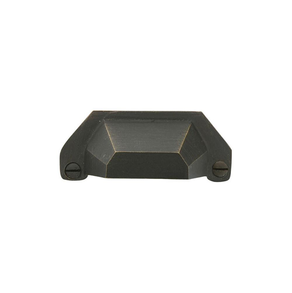 Emtek Sandcast Bronze Bin Pull , Center To Center - Parent