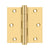Deltana DSB35R 3-1/2 x 3-1/2 Square Hinge, Residential - Parent
