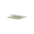 Flusso Cascade CSS.15S 15" Stainless Steel Flush Mount Rainhead With Cascade Watefall