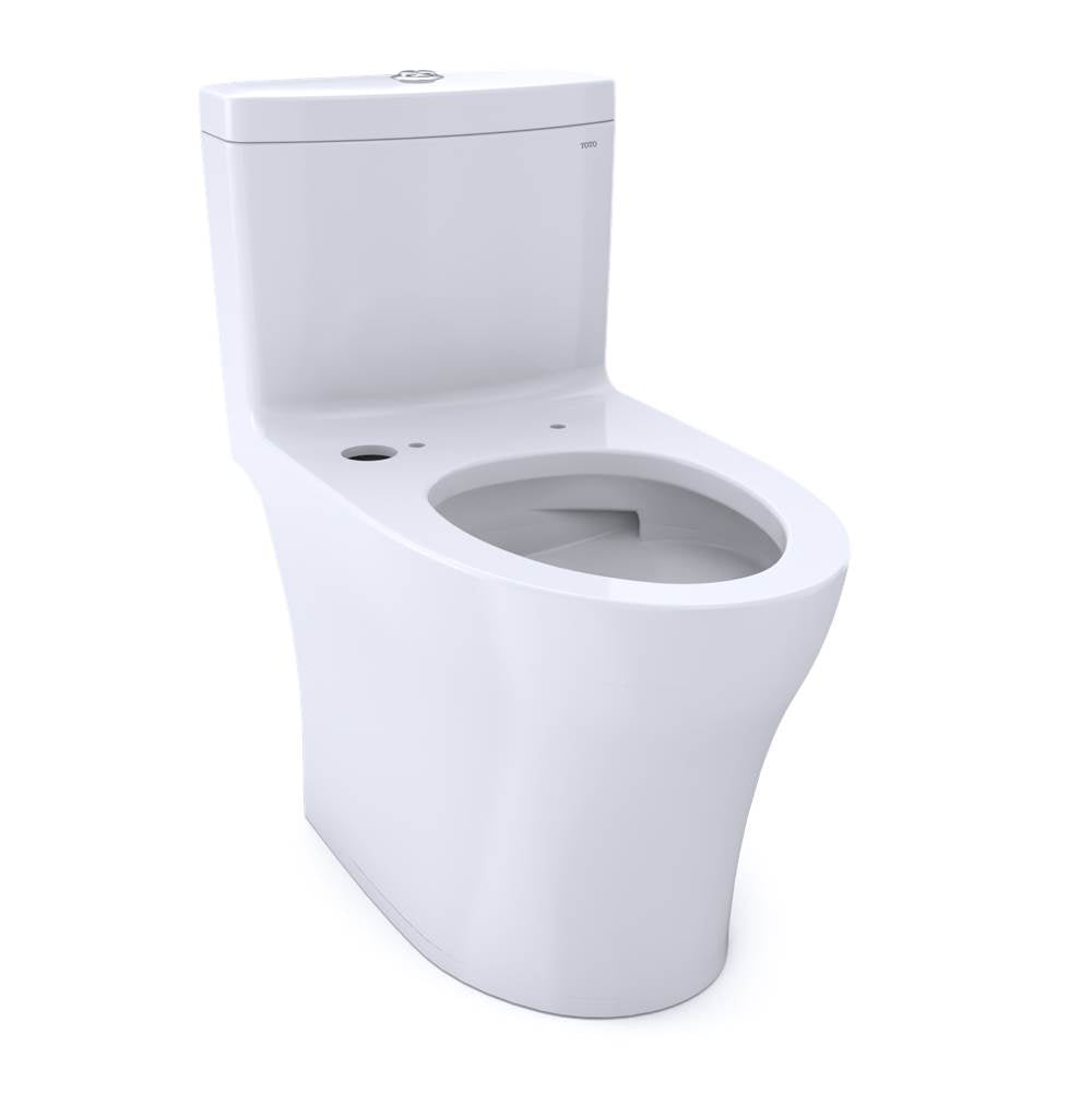 Toto CST646CEMFGNAT40#01 Aquia Iv One-Piece Elongated Dual Flush 1.28 and 0.9 GPF Washlet and Auto Flush Ready Toilet With Cefiontect