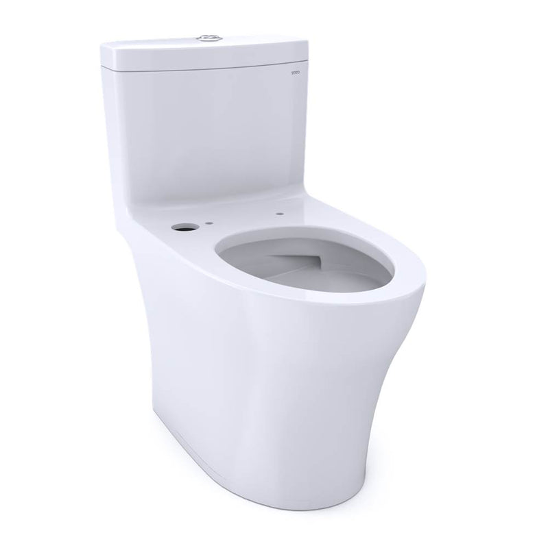 Toto CST646CEMFGNAT40#01 Aquia Iv One-Piece Elongated Dual Flush 1.28 and 0.9 GPF Washlet and Auto Flush Ready Toilet With Cefiontect