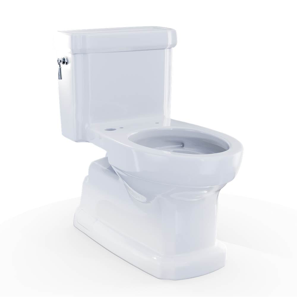 Toto CST974CEFGAT40#01 Eco Guinevere Washlet+ Ready Elongated 1.28 GPF Universal Height Skirted Toilet With Cefiontect