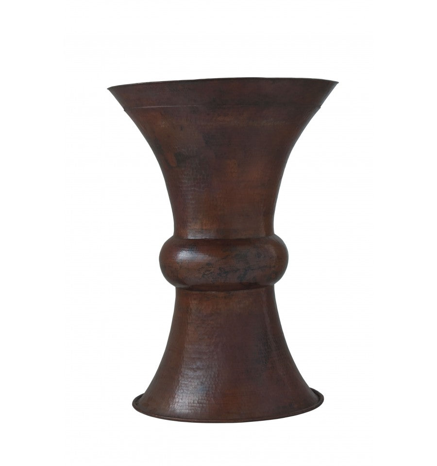 Thompson Traders CSW/P Frida Hand Crafted Copper One Piece Sink And Pedestal