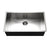 Houzer CTG-3200 Contempo 32 Inch Stainless Steel Undermount Single Bowl Kitchen Sink