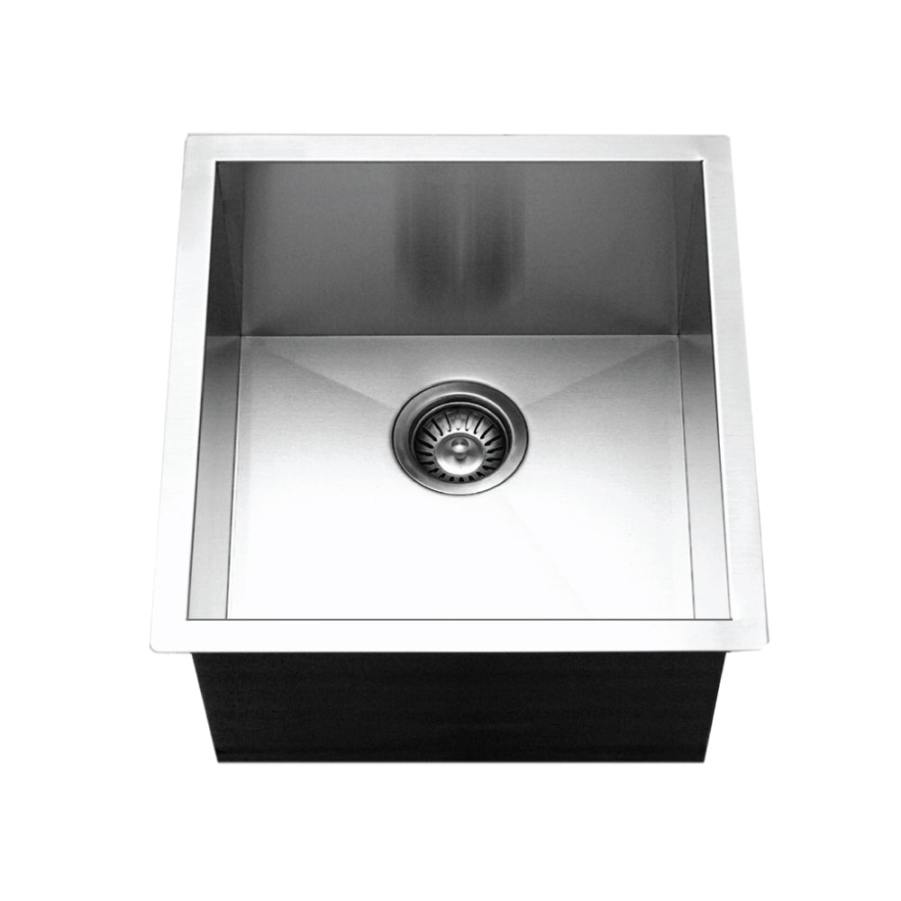 Houzer CTR-1700 Contempo 17 Inch Stainless Steel Undermount Single Bowl Bar Sink