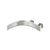 Flusso Curve CU.1004L Wall Mount Tub Spout - Left Facing Curvature - Parent