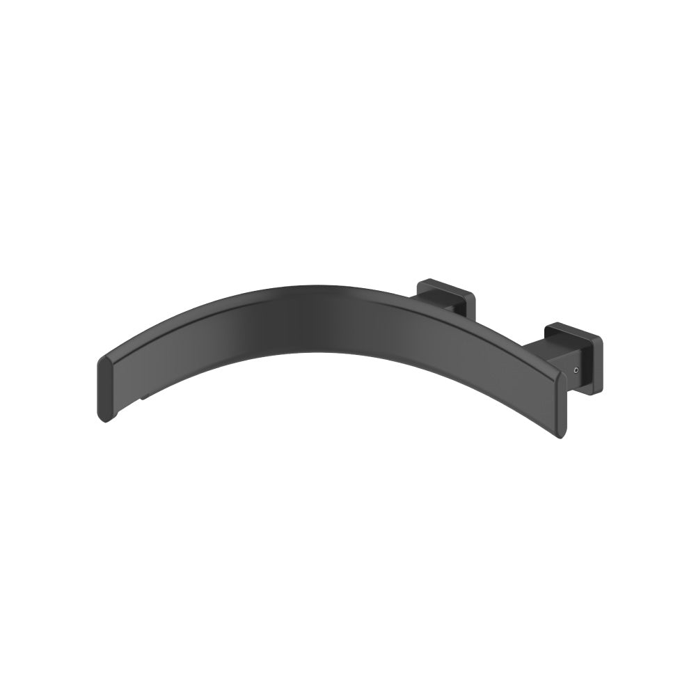 Flusso Curve CU.1004L Wall Mount Tub Spout - Left Facing Curvature