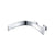 Flusso Curve CU.2300L Wall Mount Faucet Spout - Left Facing Curvature