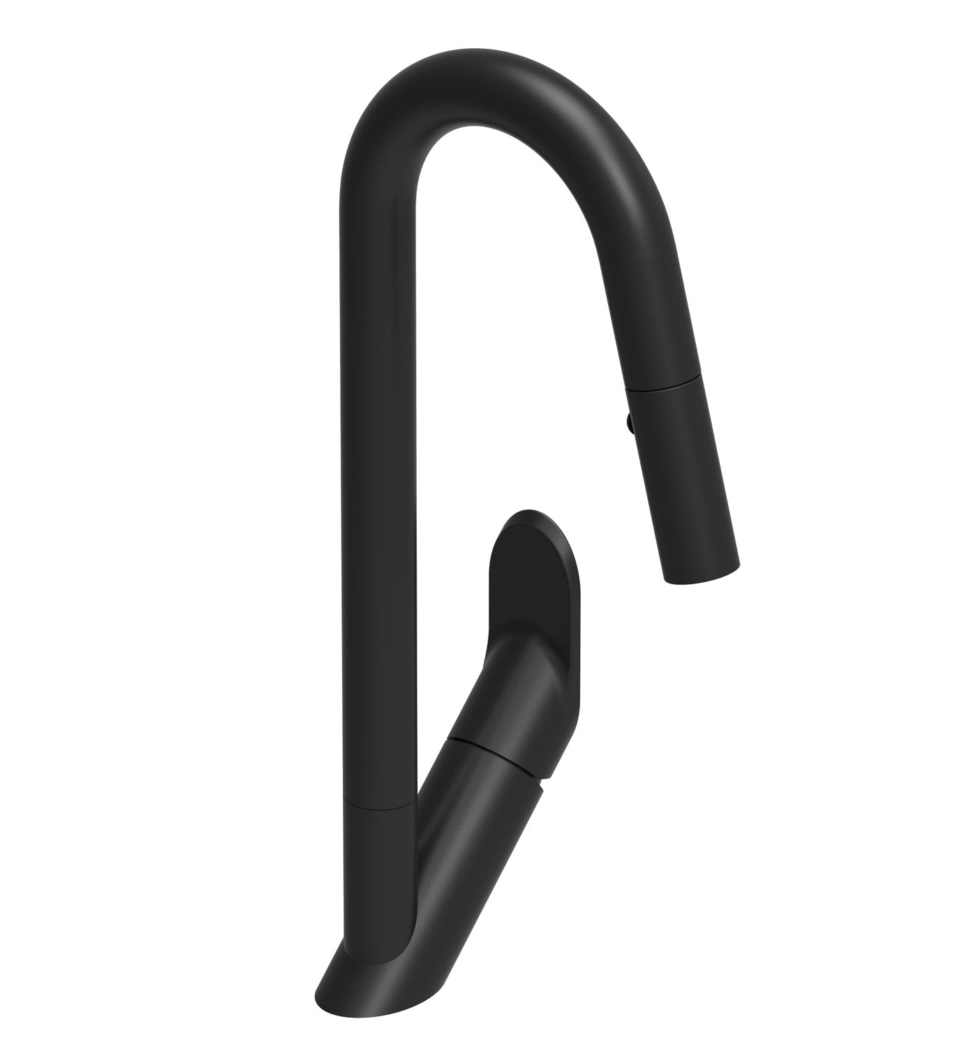 BARiL CUI-1940-02L-150 Single Hole Kitchen Faucet With 2-Function Pull-Down Spray