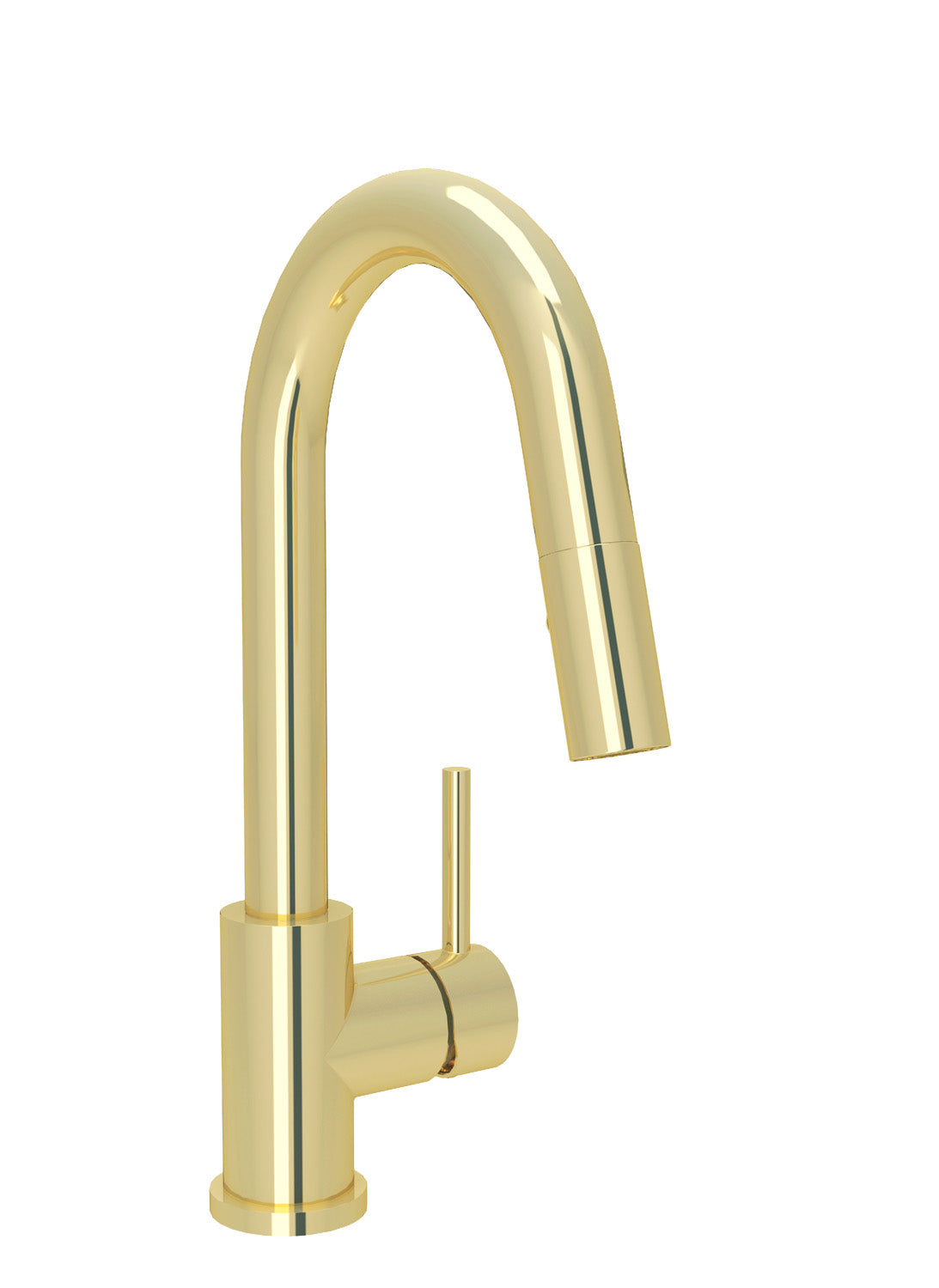 BARiL CUI-2040-35L-150 Single-Hole Bar / Prep Kitchen Faucet With 2-Function Pull-Down Spray