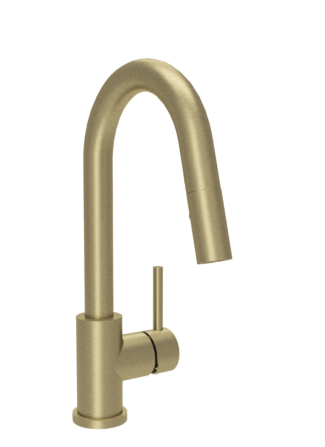 BARiL CUI-2040-35L-150 Single-Hole Bar / Prep Kitchen Faucet With 2-Function Pull-Down Spray