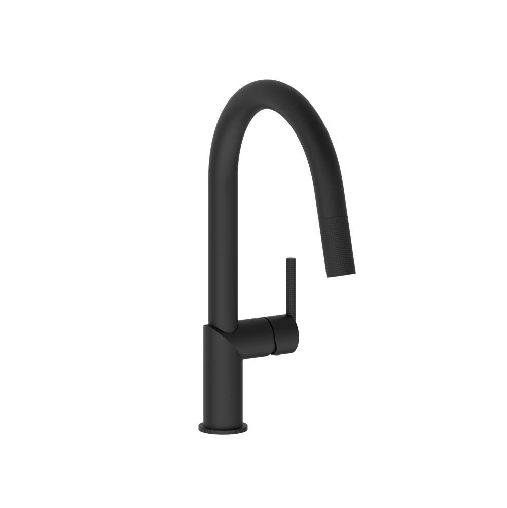 BARiL CUI-9249-22L-150 Single Hole Kitchen Faucet With 2-Function Pull-Down Spray