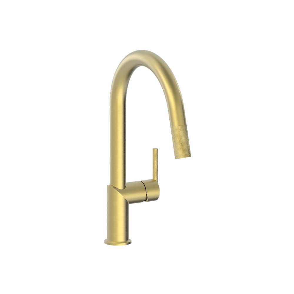 BARiL CUI-9249-22L-150 Single Hole Kitchen Faucet With 2-Function Pull-Down Spray