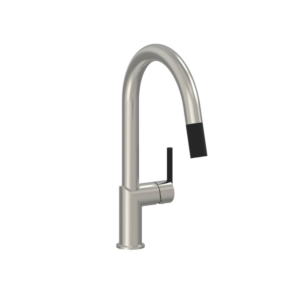 BARiL CUI-9249-22L-150 Single Hole Kitchen Faucet With 2-Function Pull-Down Spray