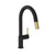 BARiL CUI-9249-32L-150 Single Hole Kitchen Faucet With 2-Function Pull-Down Spray