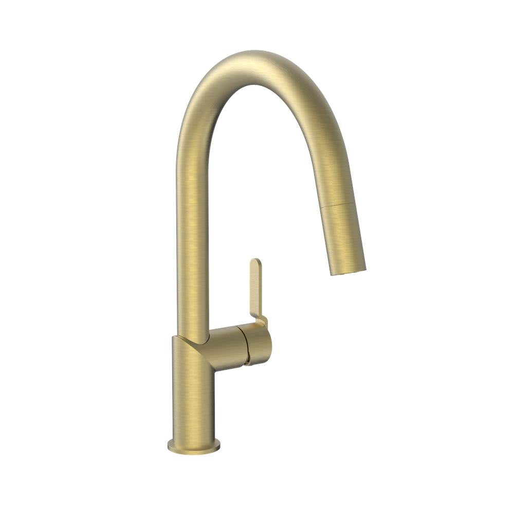 BARiL CUI-9249-32L-150 Single Hole Kitchen Faucet With 2-Function Pull-Down Spray