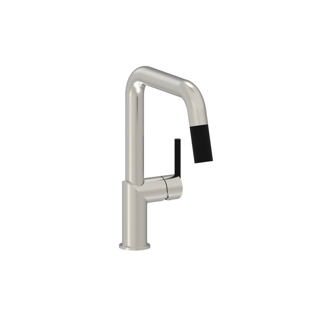 BARiL CUI-9250-22L-150 Single Hole Kitchen Faucet With 2-Function Pull-Down Spray