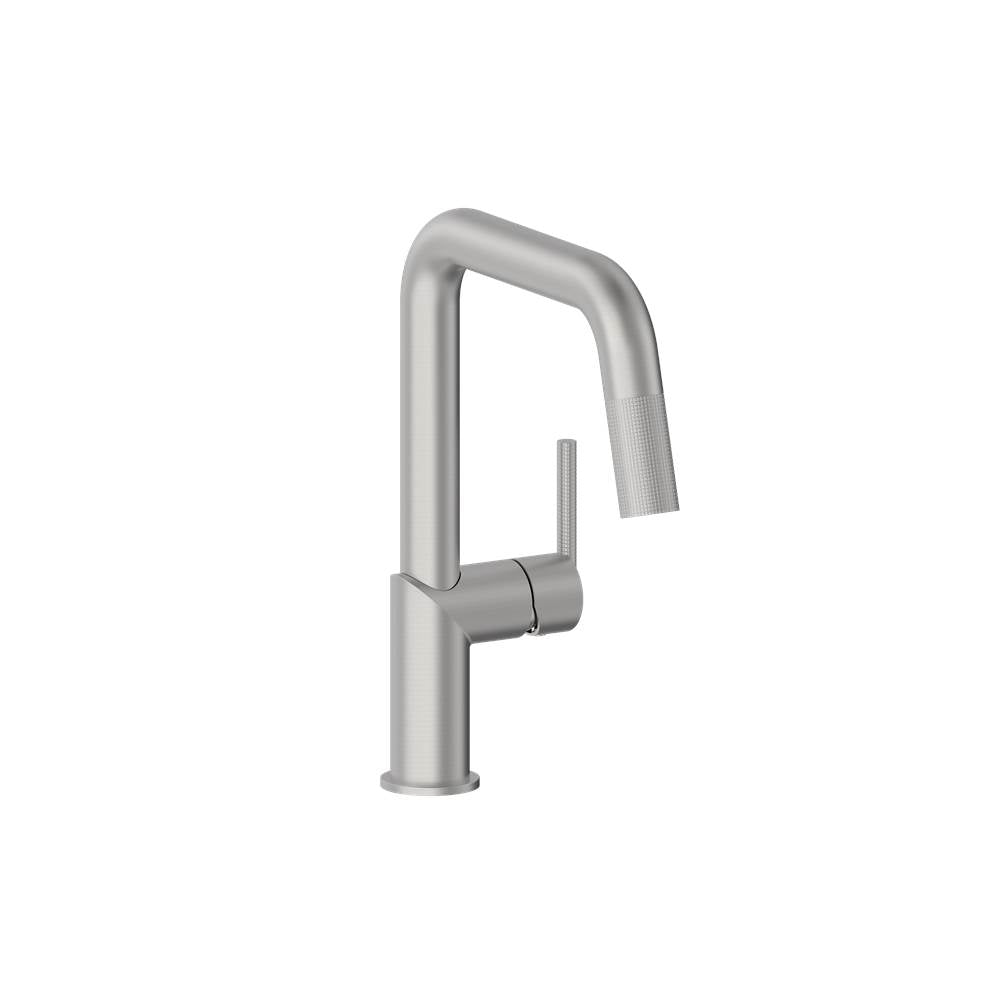 BARiL CUI-9250-22L-150 Single Hole Kitchen Faucet With 2-Function Pull-Down Spray
