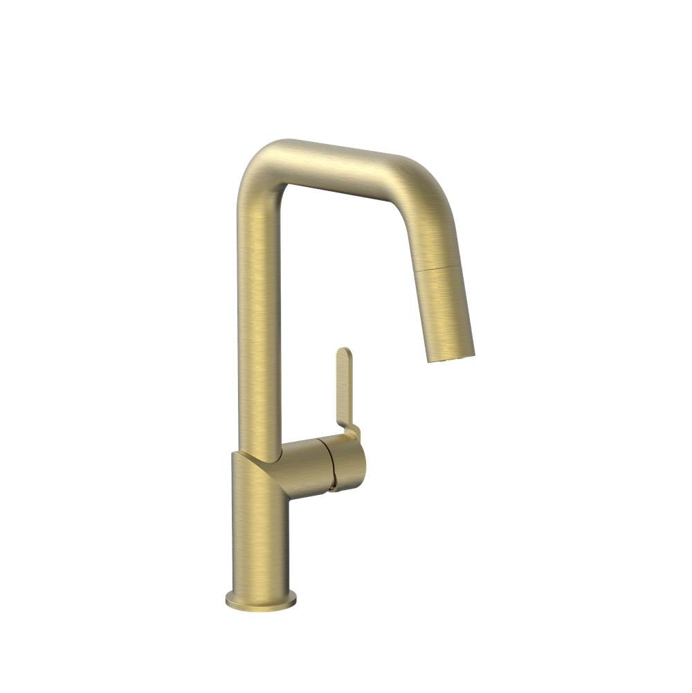 BARiL CUI-9250-32L Single Hole Kitchen Faucet With 2-Function Pull-Down Spray