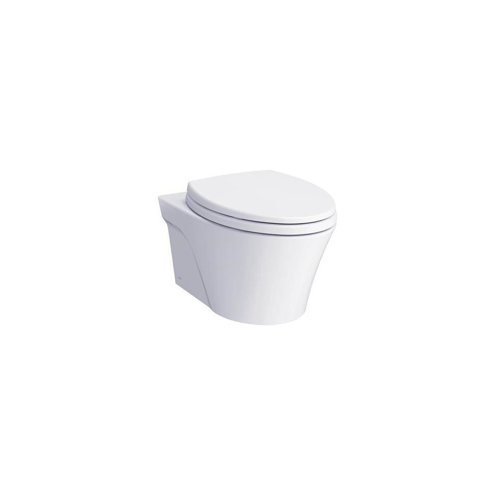 Toto CWT426CMFG Ap Wall-Hung Elongated Toilet and Duofit In-Wall 0.9 and 1.28 GPF Tank System With Copper Supply Line - Less A Toilet Seat - Parent