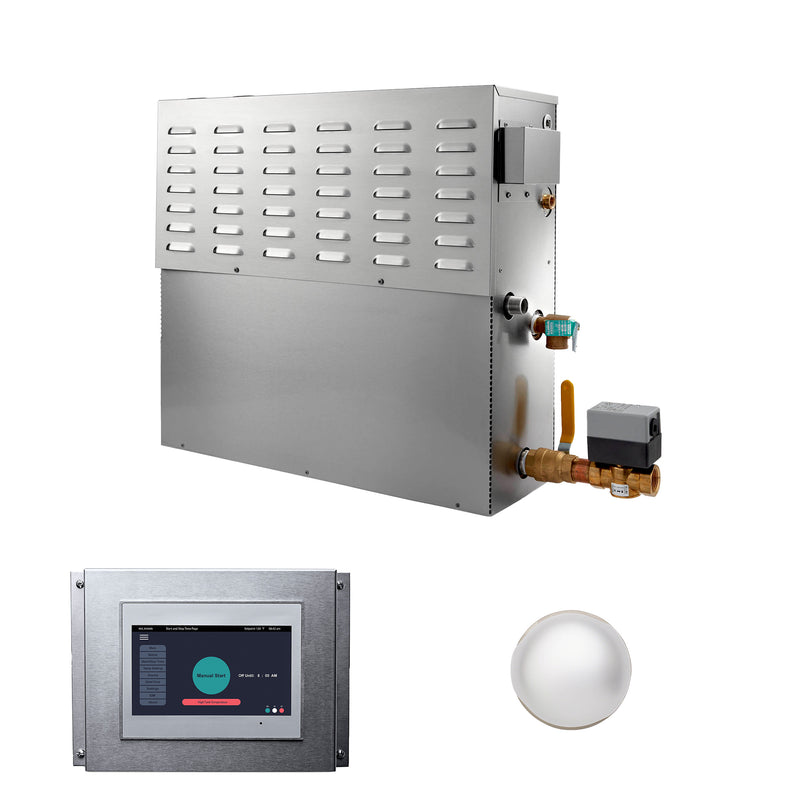 Mr. Steam CX1000AB1 Cx 24 Kw (24000 W) Steam Generator With Integrated Control and Commercial Steamhead