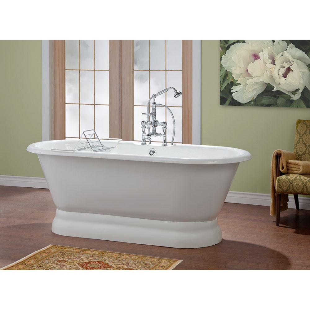Cheviot 2164 Regal Cast Iron Bathtub With Pedestal Base And Faucet Holes - Parent