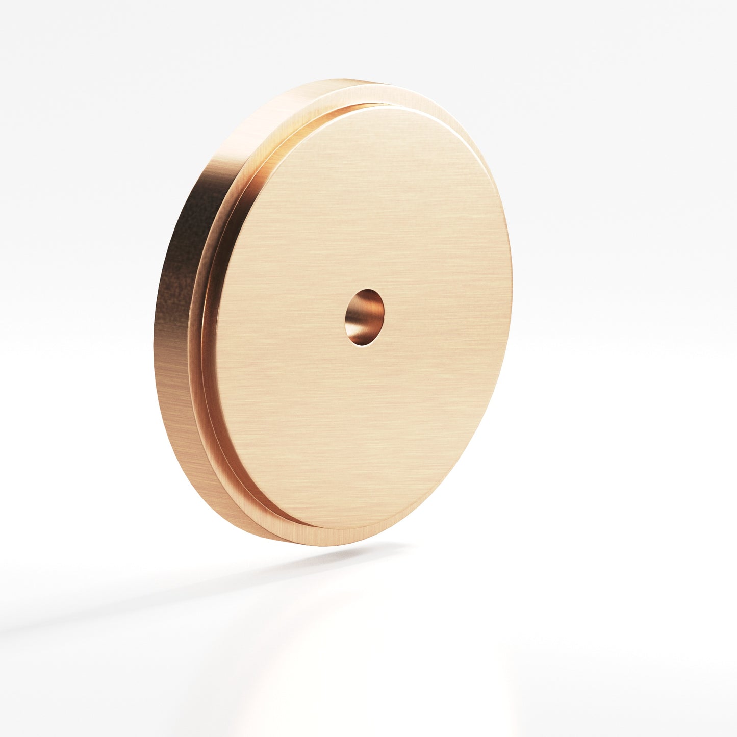 Colonial Bronze Round Stepped Edge Back Plate - Parent