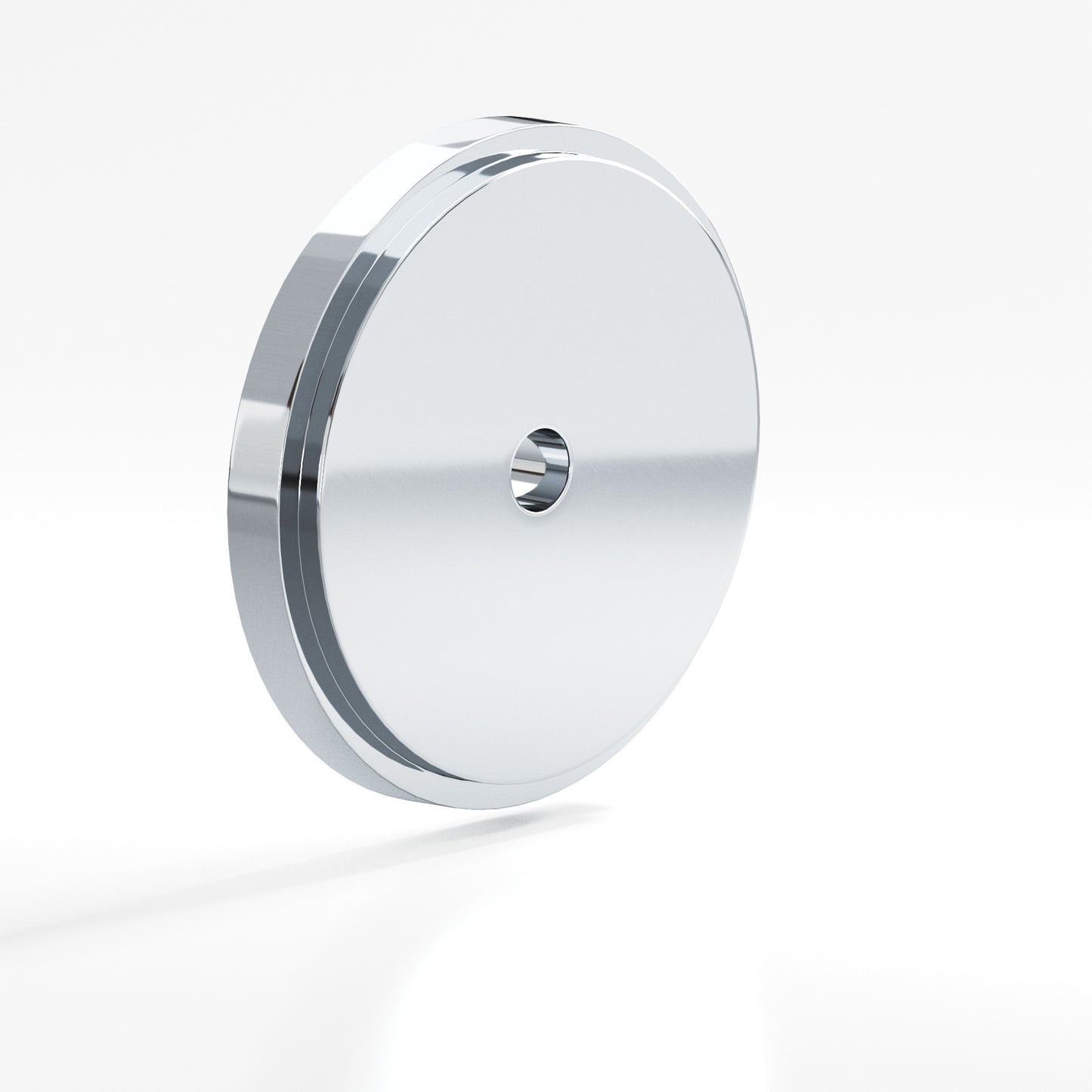 Colonial Bronze Round Stepped Edge Back Plate