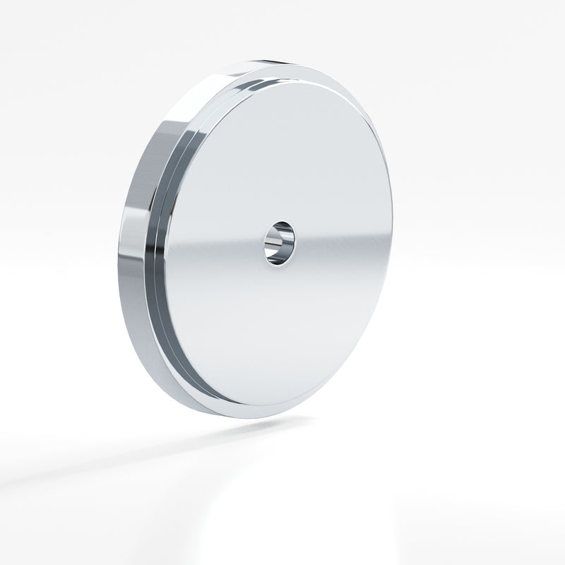 Colonial Bronze Round Stepped Edge Back Plate