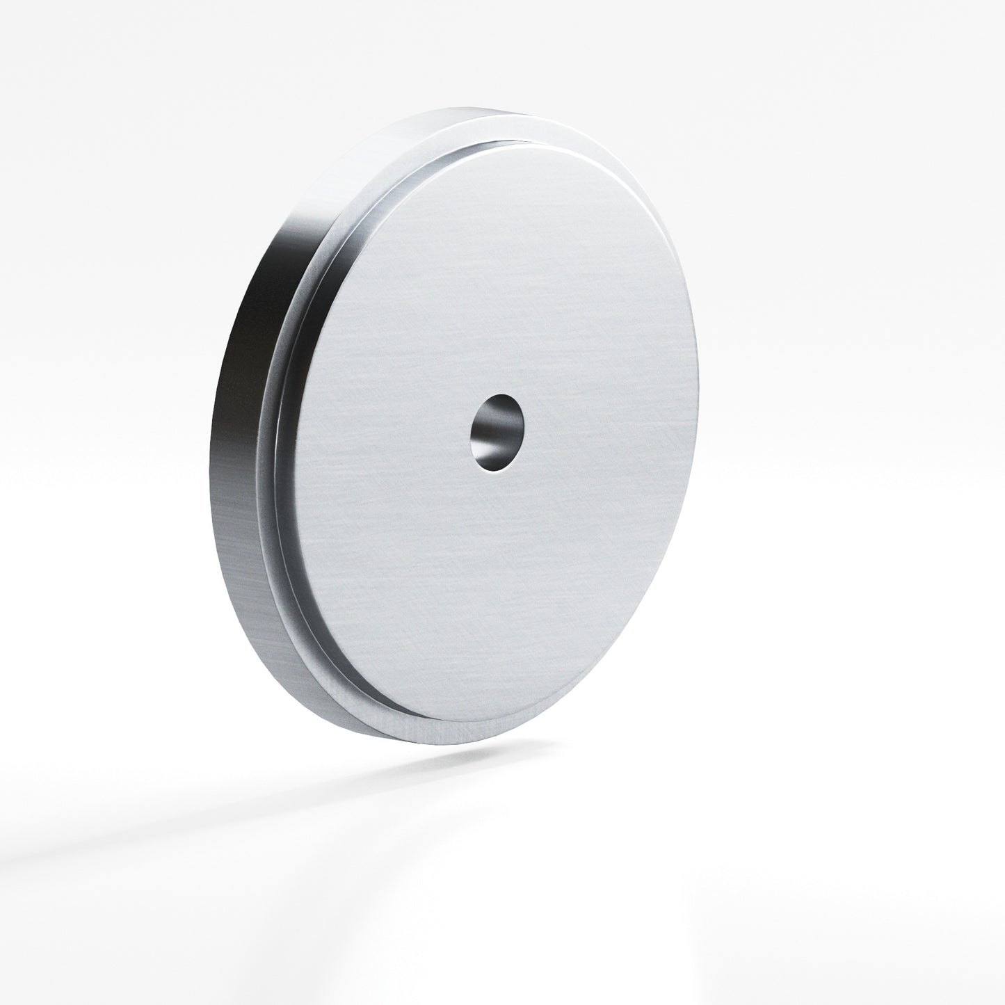 Colonial Bronze Round Stepped Edge Back Plate