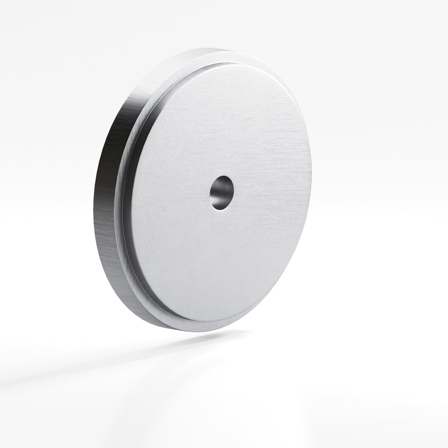 Colonial Bronze Round Stepped Edge Back Plate