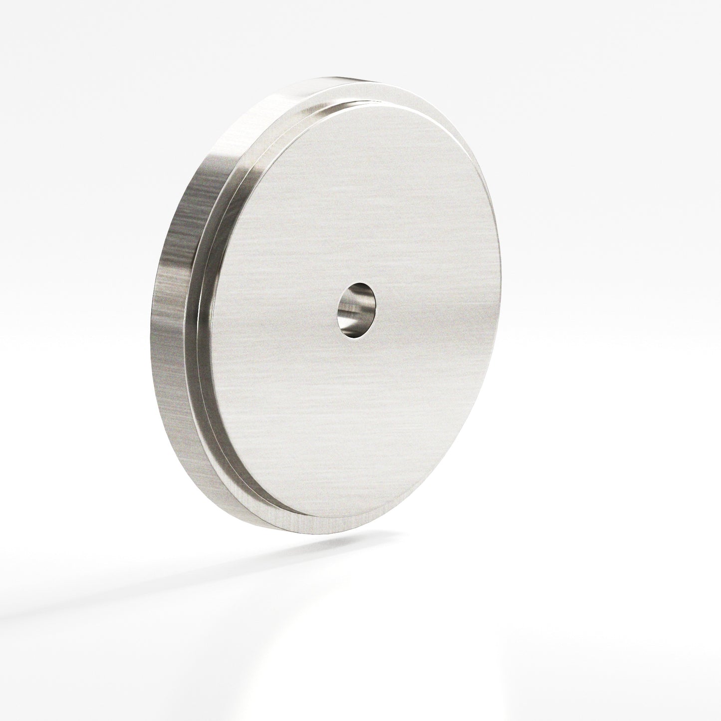 Colonial Bronze Round Stepped Edge Back Plate