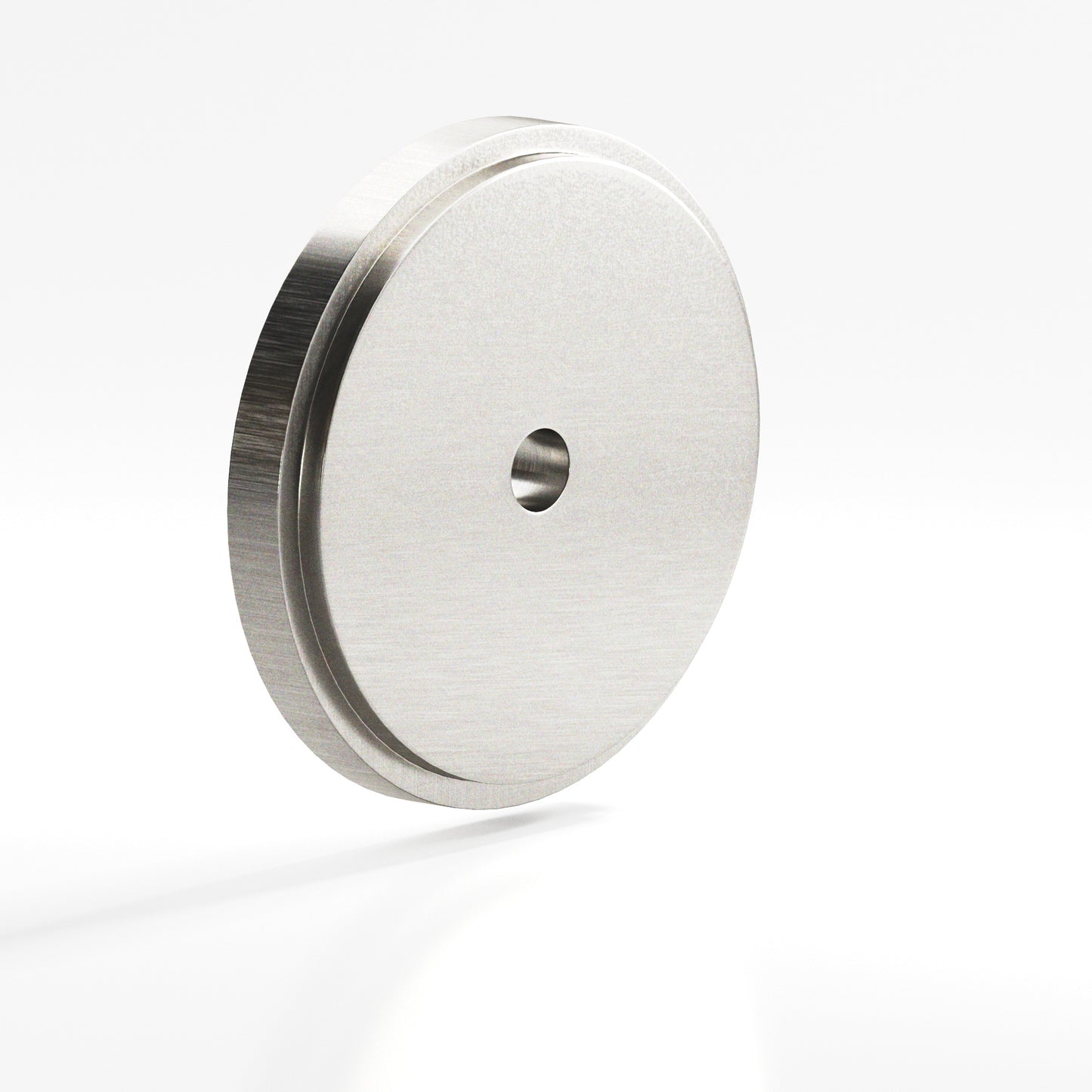 Colonial Bronze Round Stepped Edge Back Plate