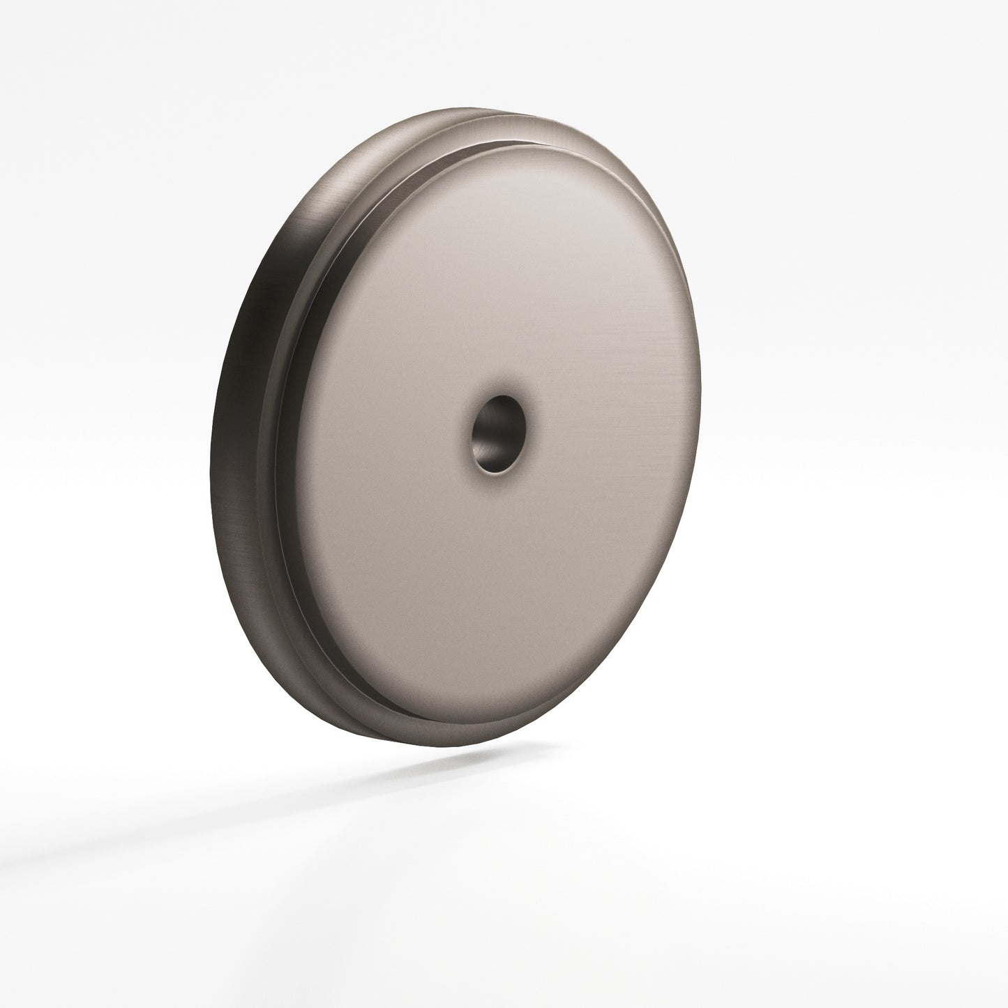 Colonial Bronze Round Stepped Edge Back Plate