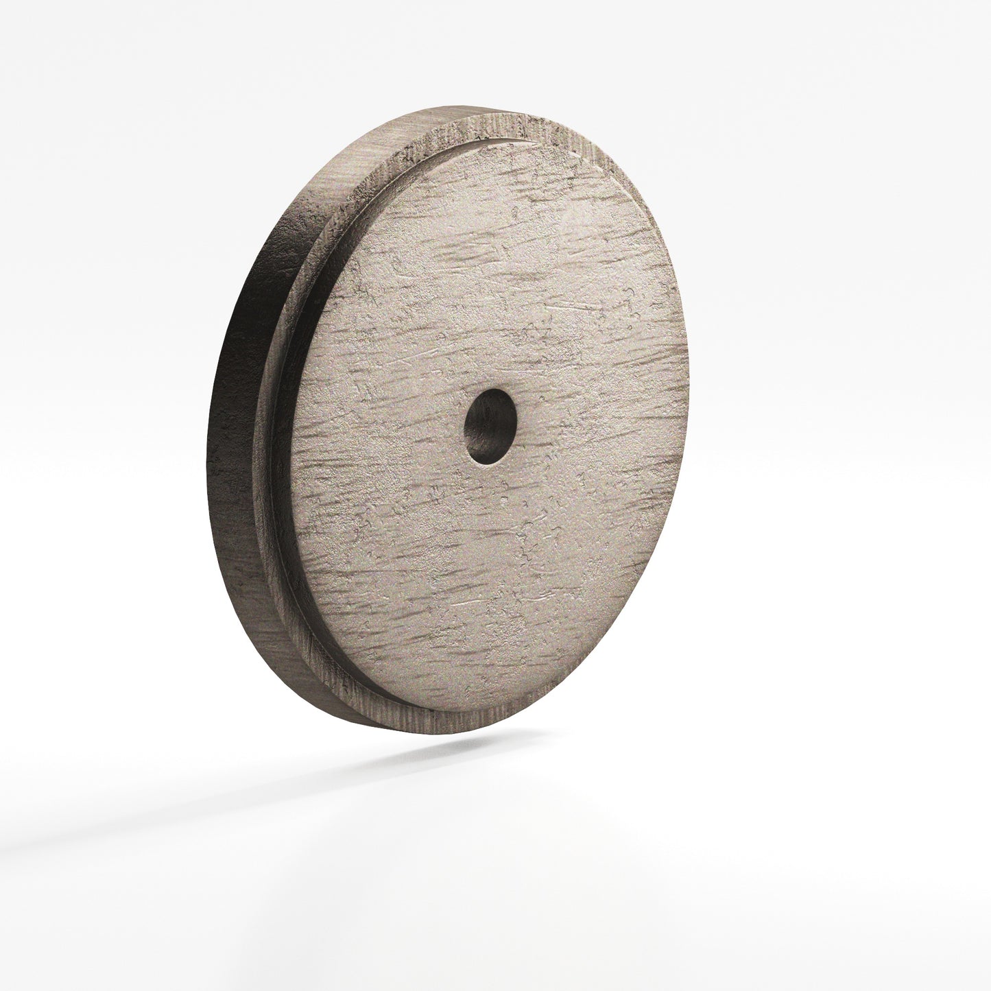 Colonial Bronze Round Stepped Edge Back Plate