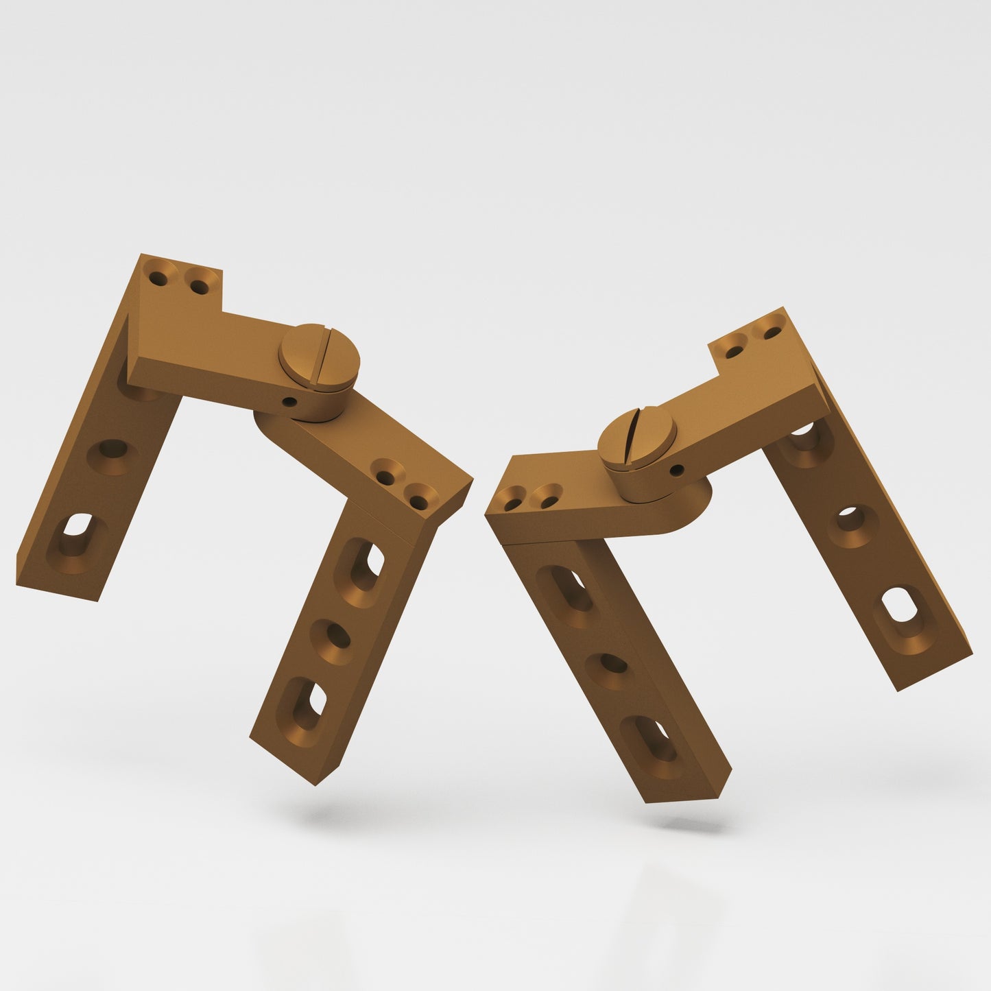 Colonial Bronze Right Side Intermediate Pivot hinge with Removable Pin