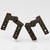 Colonial Bronze Left Side Intermediate Pivot hinge with Removable Pin